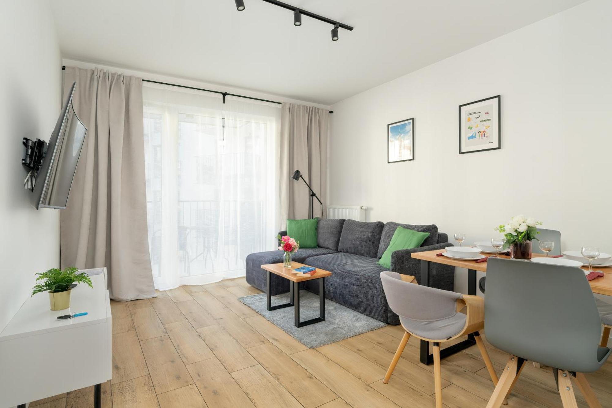 Stylish & Comfy Garbary Apartments With Parking By Noclegi Renters Познань Экстерьер фото